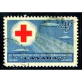 CANADA 1952 4c RED CROSS SG 442 FINE USED2