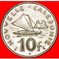 Ⰶ FRANCE (1972-2005): NEW CALEDONIA★ 10 FRANCS ...
