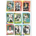 1990 Topps Baltimore Orioles team set w/traded ...