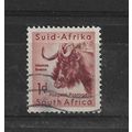 SouthAfrica.SG152 1d Black Wildebeest.Fine Used...