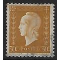 Mi 710: 30 c. yellow-brown Definitive Stamp: Ma...