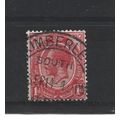 SouthAfrica.SG4b 1d Scarlet (shades).Fine Used....