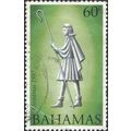 BAHAMAS, CHRISTMAS, Shepherd, green 1997, 60c