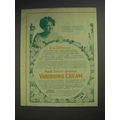 1912 Pond's Vanishing Cream Ad - It Is Different