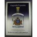 1980 Boodles Gin Ad - Forgivably Expensive