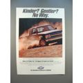 1991 Chevrolet S-10 Tahoe 4x4 Truck Ad - Kinder?