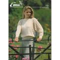 Emu 1101 Original Unused Knitting Pattern Lady'...