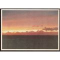Evening Sunset Melting Moments Postcard used VGC