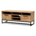 Modern Contemporary Industrial Oak Finished Woo...