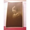 PRETTY YOUNG LADY antique portrait photograph p...
