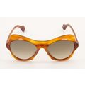 PHILIPPE CHEVALLIER Paris Orange Tortoise Sungl...