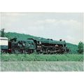 Railway Postcard LMS Black 5 5231 ROTHLEY Stani...