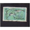 1968 canada narwhal 5c f/u sg622