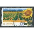 AUS 2012 $3.00 'FARMING - SUNFLOWERS' FINE USED...