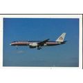 Aviation AMERICAN AIRLINES BOEING 757-223 Postc...