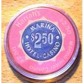 HARRAH'S MARINA $2.50 CASINO CHIP - ATLANTIC CI...