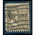 Used 812 7c Andrew Jackson Barely Clears M07827