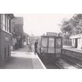 W55025 Diesel Train at Taunton South Molton Sta...