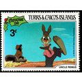 Turks & Caicos Islands 1981 Disney 3c MNH Stamp...