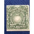 British East Africa QV 1890 5r Grey-green Mount...