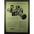 1957 Argus C-44 Camera Ad - The Mark of Man who Knows