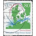 GERMANY, 100 years Kiel Baltic Canal, green 199...