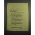 1948 Shell Oil Ad - You can't trust arithmetic