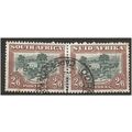 South Africa 1949 SG121 2/6d Green & Brown Fine...