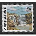 ZIMBABWE 1980 21c ODZANI FALLS SG 586 FINE USED
