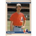1984 Fleer Update baseball card U-73 Gary Lucas