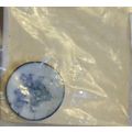 PLATE, BLUE FLORAL, DOLLS HOUSE, (n12)