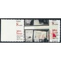 1433, Mint NH 8¢ Amazing Color Shift Error HOLY...