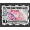 HONDURAS 1960 OFFICIAL UNITED STATES AMERICA SC...