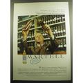 1958 Martell Cognac Ad - In his unique flavor l...