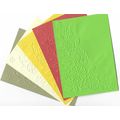 A6 Embossed Card. 10 Sheets. Floral. Cardmaking...