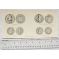 1860s engraving - Gold coins of James I