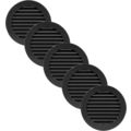 Vent Systems 4'' Inch - Pack of 5 - Black Soffi...