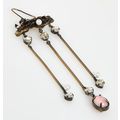 VALENTINO GARAVANI Antique Gold Tone Eye Pendan...