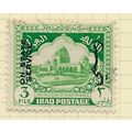 IRAQ 1941 ON STATE SERVICE OVERPRINT 3F KING FA...