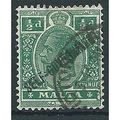 Malta 1922 SG112 1/2d Green SELF GOVERNMENT Fin...