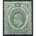 Southern Nigeria 1910 SG33a1/2d Blue-Green Moun...