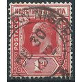 Northern Nigeria 1910 SG29 1d Carmine Fine Used...