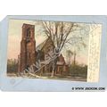 CT Middletown Postcard Trinity Church Undivided...
