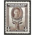 Somaliland Protectorate 1942 SG109 4a Sepia Mou...
