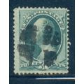 Used 158 3c George Washington Barely Clears M00255