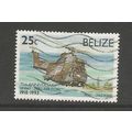 Belize 1993 Royal Air Force 25c Helicopter, use...