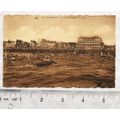 vintage postcard Wimeroux, La Plage a l'heure d...