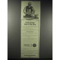 1914 Quaker Puffed Wheat & Rice Ad - If the Gro...