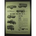 1959 Leyland Truck Ad - Super-Comet, Scammell Scarab