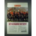 1978 Canada Tourism Ad - Get a Charge Out of It